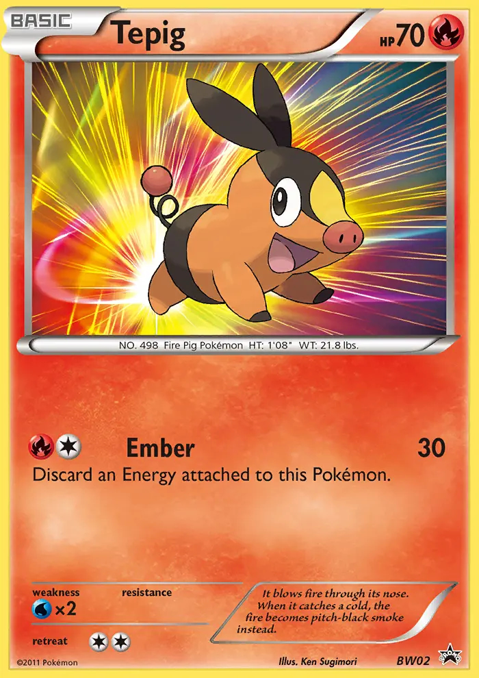 Image of the card Tepig