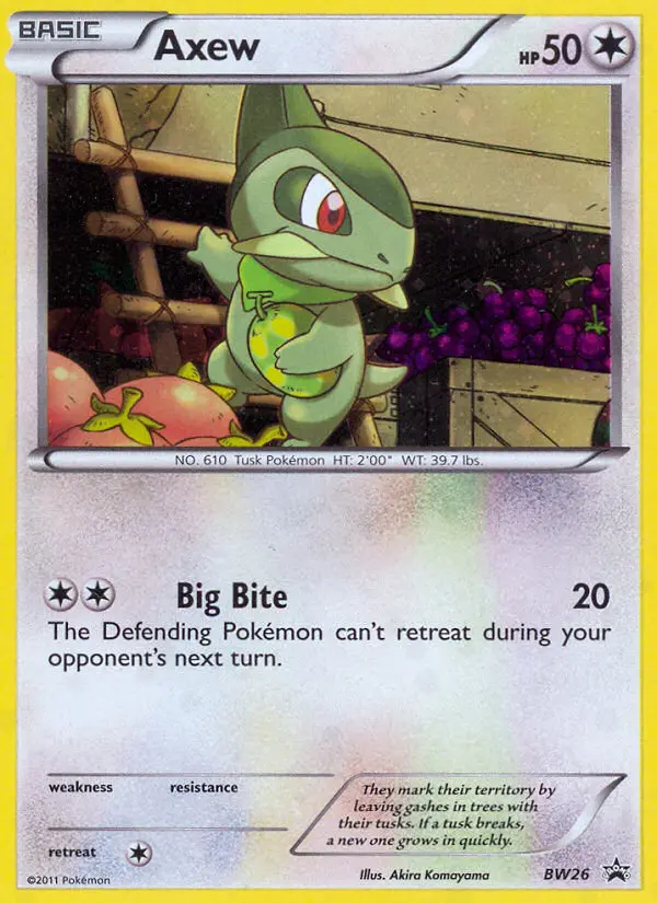 Image of the card Axew