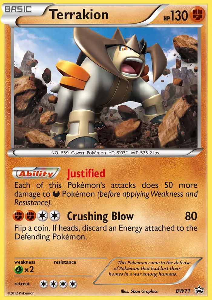 Image of the card Terrakion