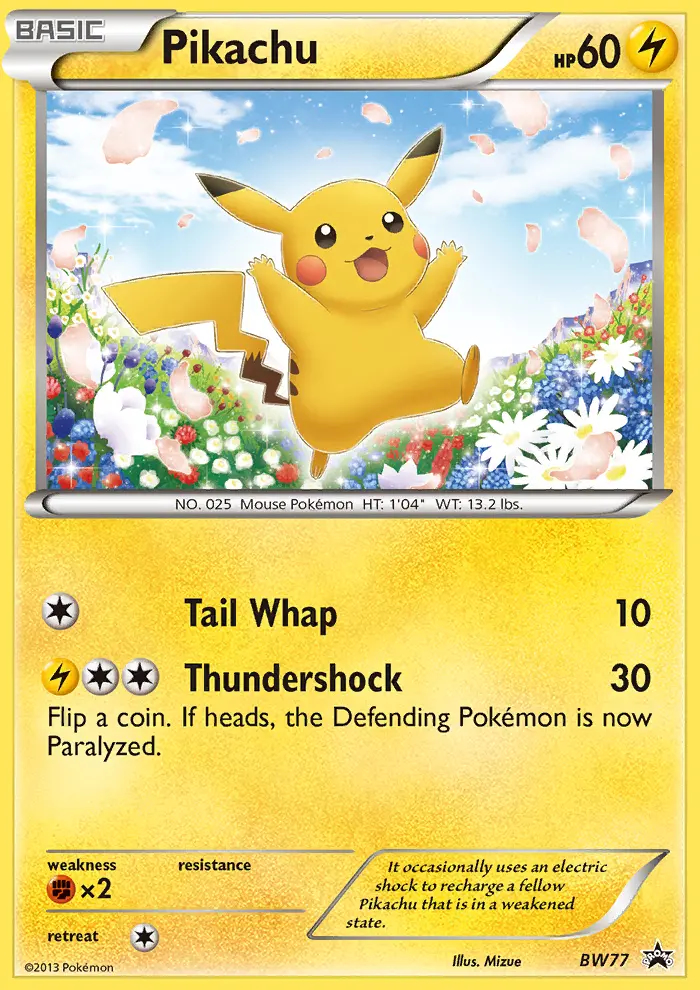 Image of the card Pikachu