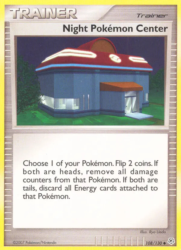Image of the card Night Pokémon Center