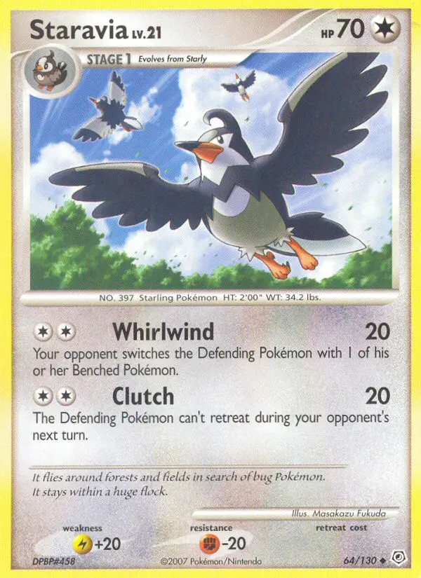 Image of the card Staravia