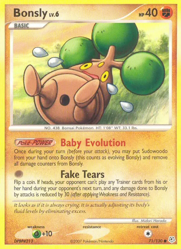 Image of the card Bonsly