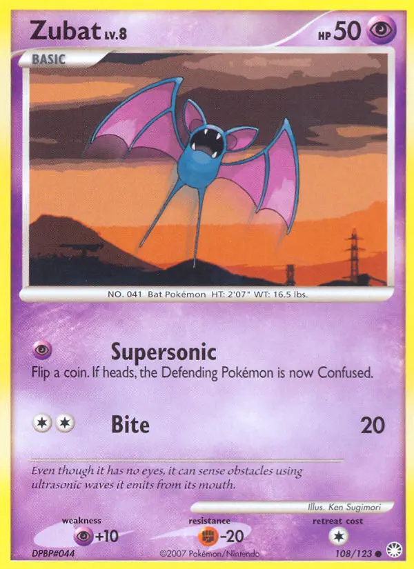 Image of the card Zubat