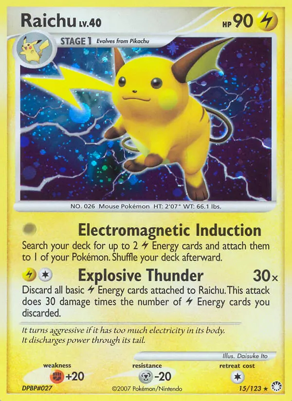 Image of the card Raichu
