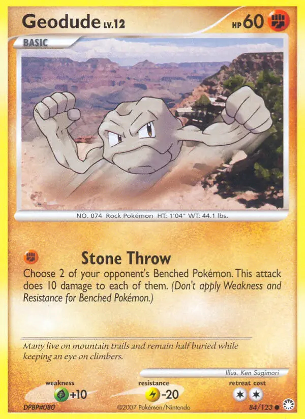 Image of the card Geodude
