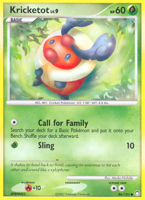 Image of the card Kricketot