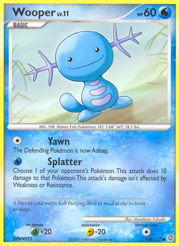 Image of the card Wooper