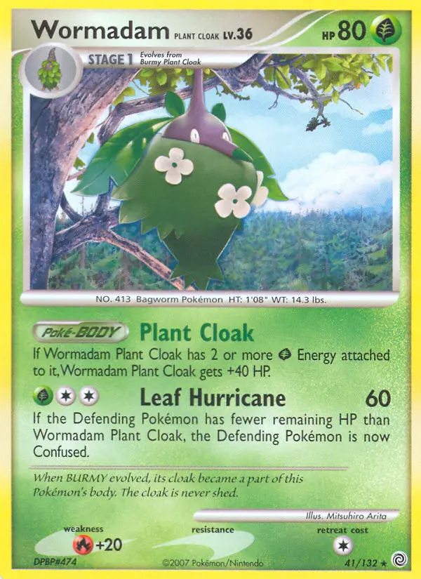 Image of the card Wormadam Plant Cloak