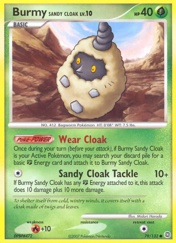 Image of the card Burmy Sandy Cloak