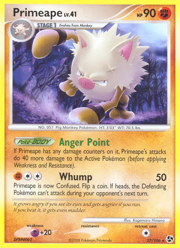Image of the card Primeape