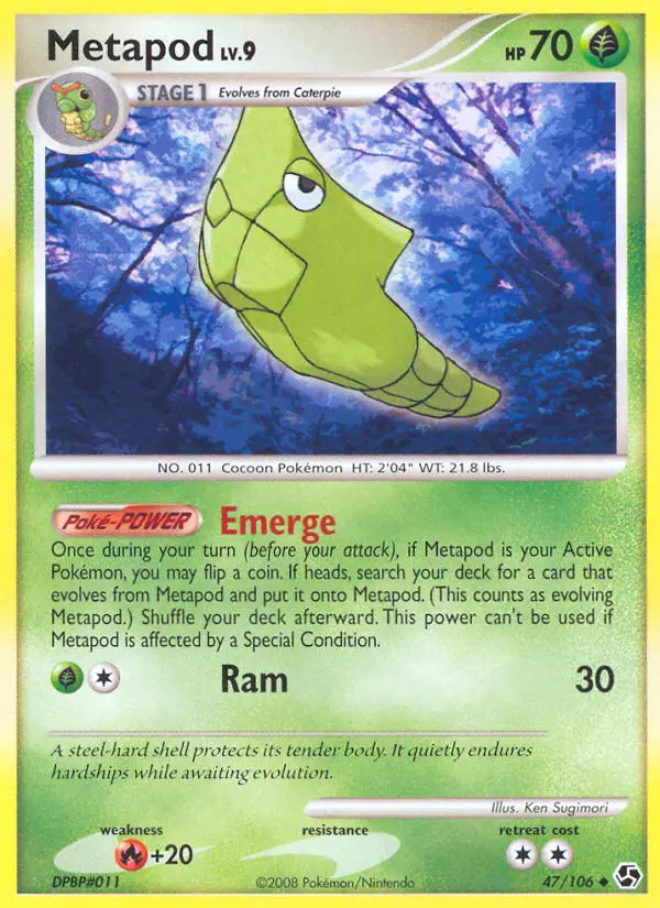 Image of the card Metapod