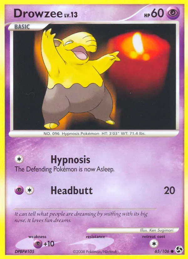 Image of the card Drowzee