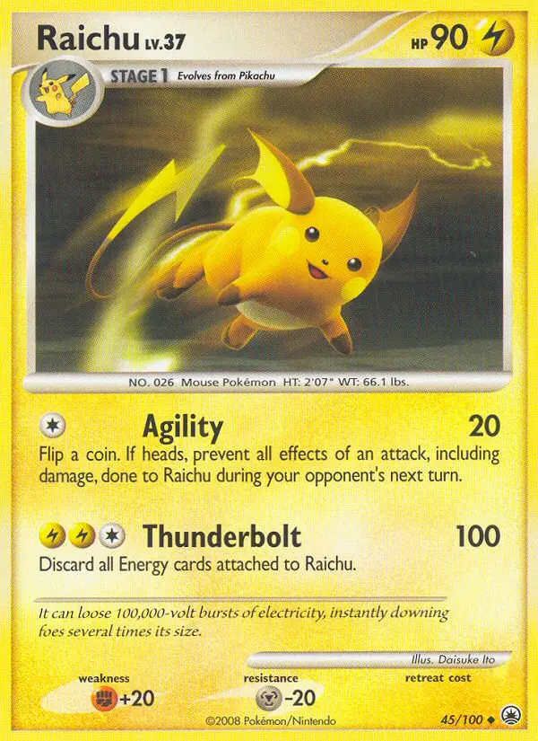 Image of the card Raichu