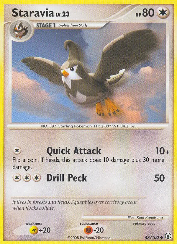 Image of the card Staravia