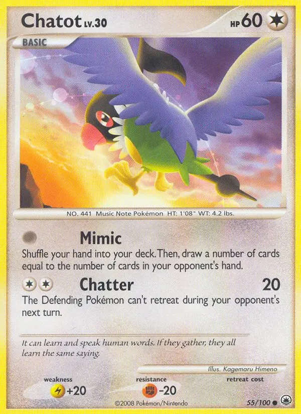 Image of the card Chatot