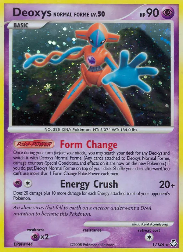 Image of the card Deoxys Normal Forme
