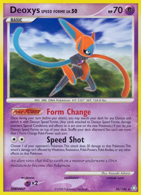 Image of the card Deoxys Speed Forme