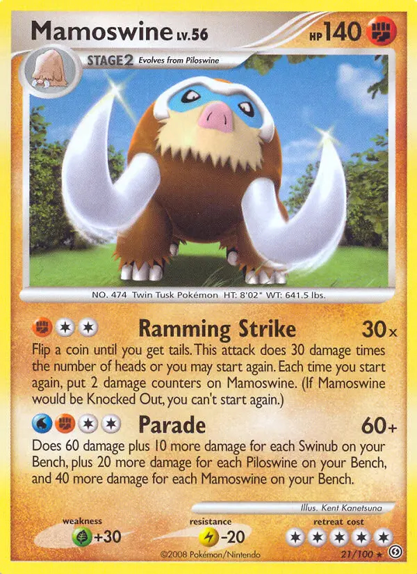 Image of the card Mamoswine