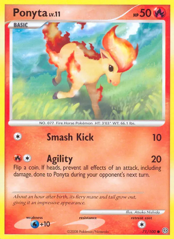 Image of the card Ponyta