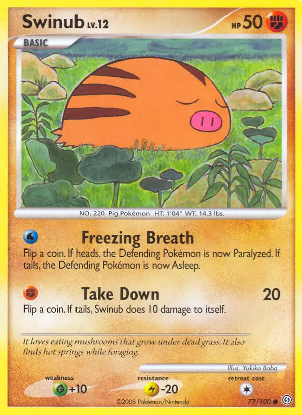 Image of the card Swinub