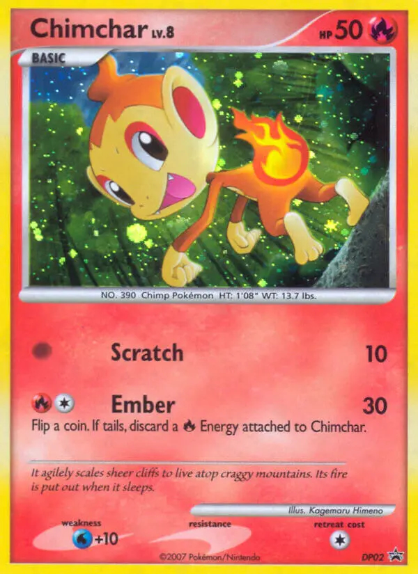 Image of the card Chimchar