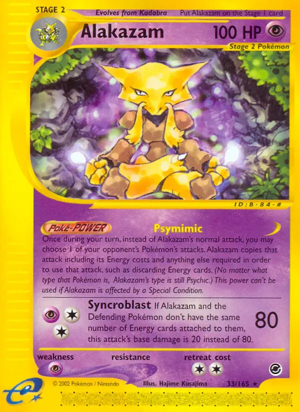 Image of the card Alakazam