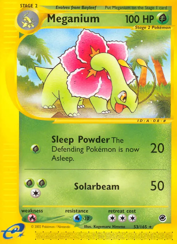 Image of the card Meganium