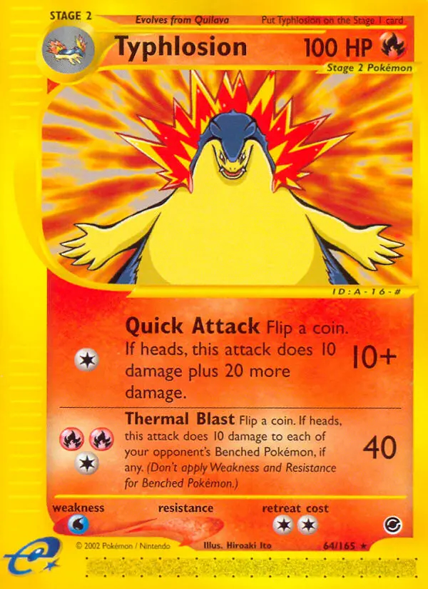 Image of the card Typhlosion