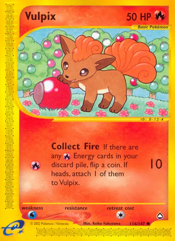Image of the card Vulpix