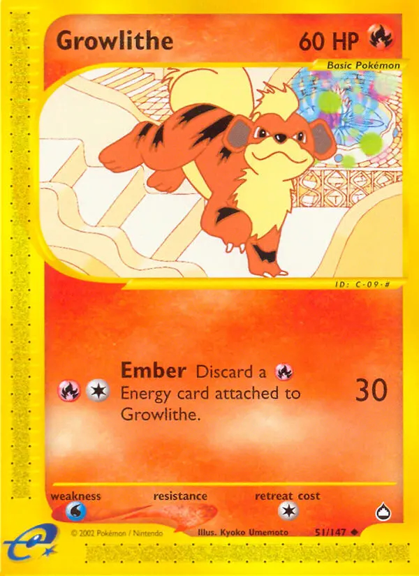 Image of the card Growlithe