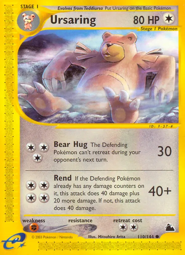 Image of the card Ursaring