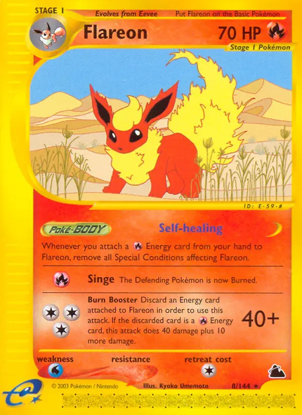 Image of the card Flareon