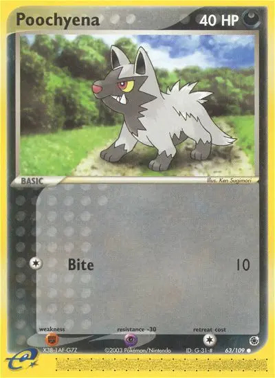 Image of the card Poochyena