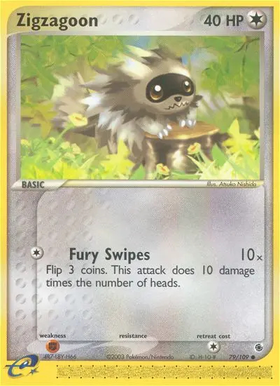Image of the card Zigzagoon