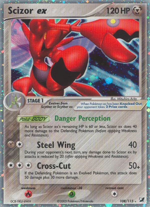Image of the card Scizor ex