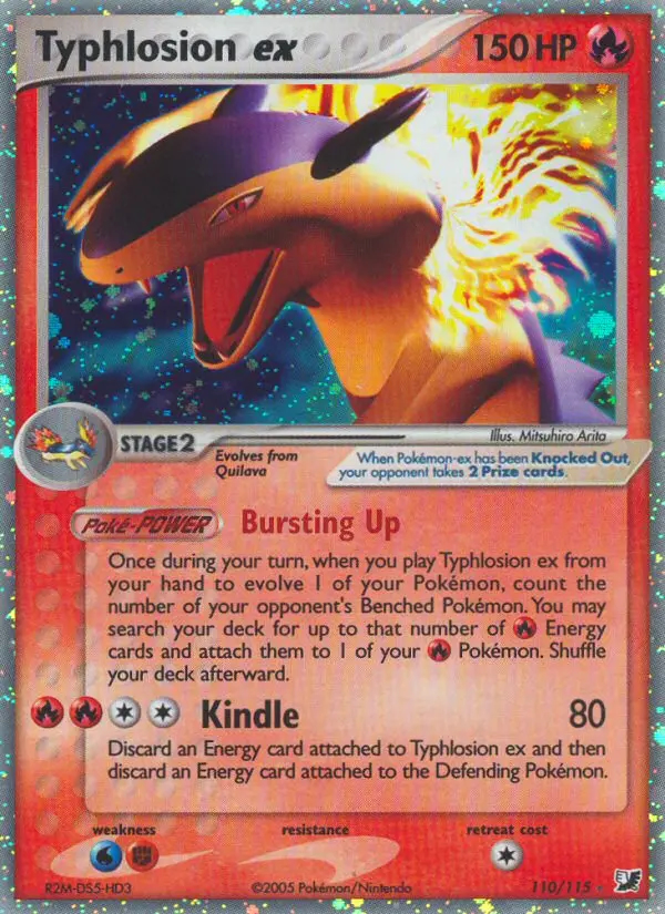 Image of the card Typhlosion ex