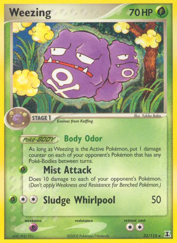 Image of the card Weezing