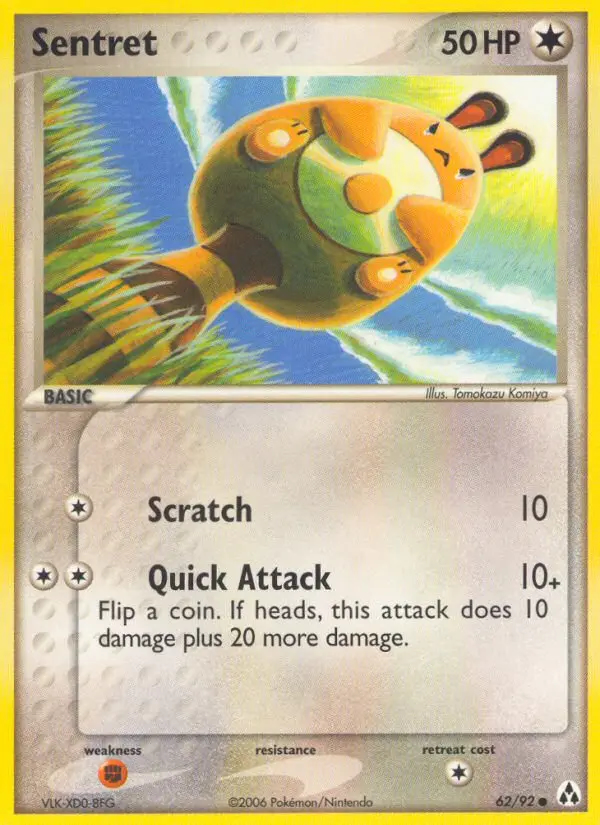 Image of the card Sentret