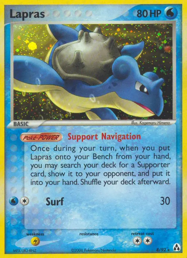 Image of the card Lapras