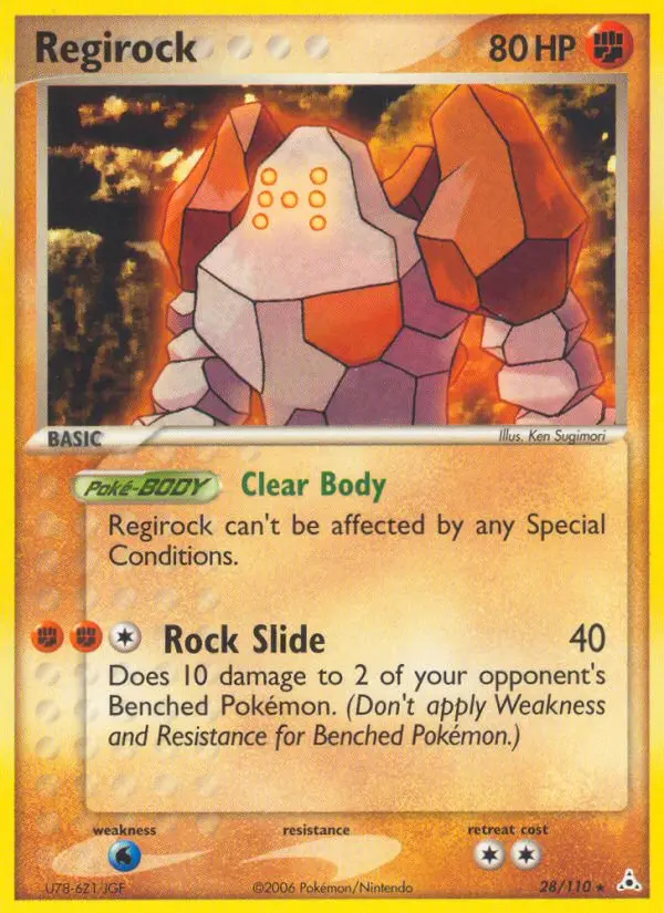 Image of the card Regirock