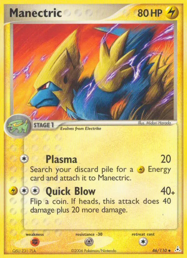 Image of the card Manectric