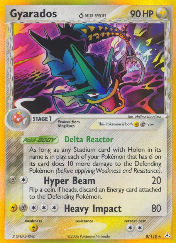 Image of the card Gyarados δ