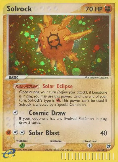Image of the card Solrock
