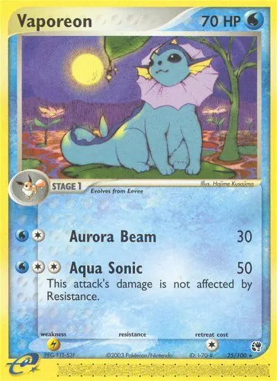 Image of the card Vaporeon