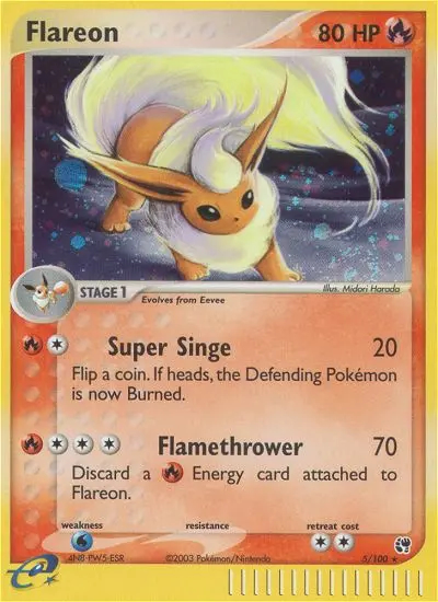 Image of the card Flareon