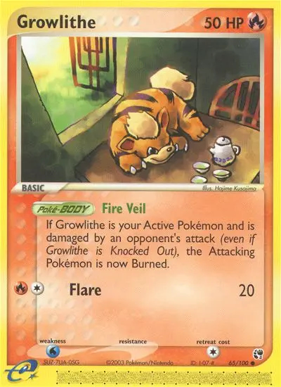 Image of the card Growlithe