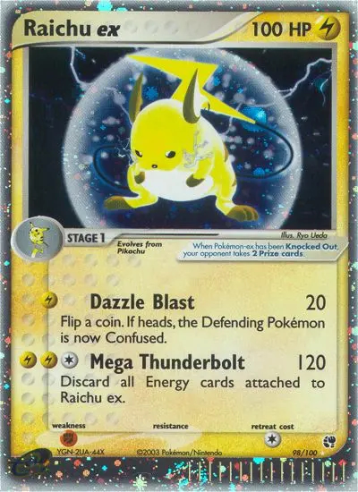 Image of the card Raichu ex