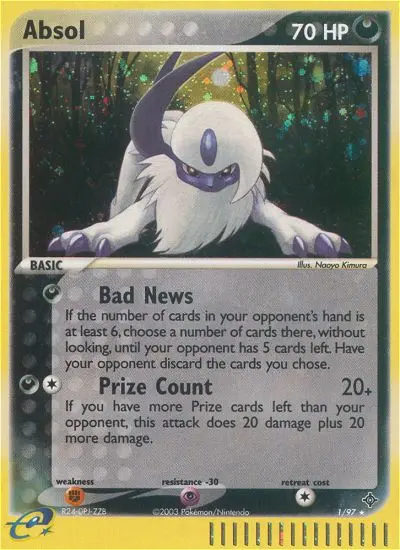 Image of the card Absol