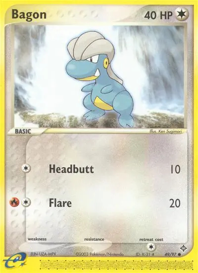 Image of the card Bagon